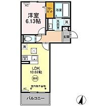 福岡県久留米市津福今町字新堀249-94、字西原491-1（賃貸アパート1LDK・1階・42.93㎡） その2