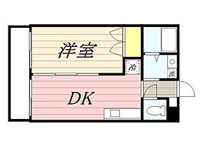 コーポ廣重  ｜ 福岡県久留米市西町225-15（賃貸マンション1DK・3階・31.50㎡） その2