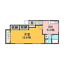 福岡県久留米市国分町1437-5（賃貸アパート1DK・2階・44.00㎡） その2