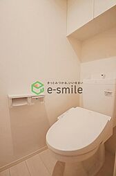 清潔感のあるトイレです