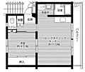 ビレッジハウス甘木2号棟5階3.6万円