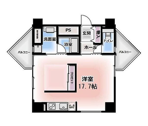 サンフレア日出町 1002｜静岡県静岡市葵区日出町(賃貸マンション1R・10階・42.96㎡)の写真 その2