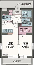 ルシェリア 101 ｜ 静岡県静岡市駿河区西島（賃貸マンション1LDK・1階・45.10㎡） その2