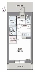 collinedulian ワンルームの間取図画像