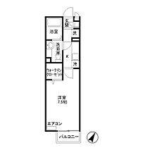 オークコート 102 ｜ 東京都八王子市堀之内2丁目26-8（賃貸アパート1K・2階・25.28㎡） その2