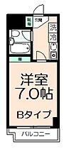 東京都八王子市打越町2003-1（賃貸マンション1K・8階・21.00㎡） その2