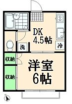 東京都多摩市鶴牧2丁目（賃貸アパート1DK・2階・24.84㎡） その2