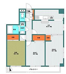 間取図画像 3LDK