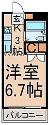 間取図画像 1K