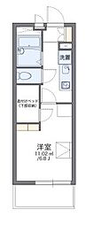 レオパレスタスコ 1Kの間取図画像