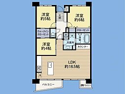 間取図画像 3LDK