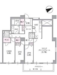 エステ・スクエア成瀬壱番館 3LDKの間取図画像