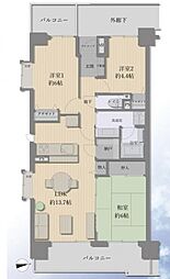 相模原パーク・ホームズ 3LDKの間取図画像