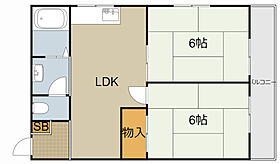 橋爪ビル  ｜ 大阪府守口市藤田町５丁目（賃貸マンション2LDK・2階・40.00㎡） その2