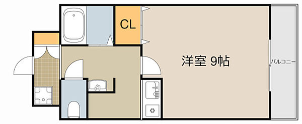 ネクスプロス大和田 ｜大阪府門真市上野口町(賃貸マンション1K・3階・25.00㎡)の写真 その2