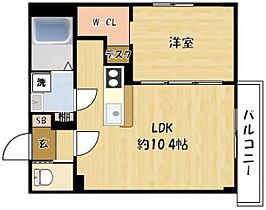 グランツ東香里園町  ｜ 大阪府寝屋川市東香里園町（賃貸マンション1LDK・1階・36.35㎡） その2