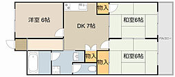 間取図画像 3DK