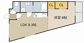 ハーミッツ・セル門真  ｜ 大阪府門真市新橋町（賃貸マンション1LDK・5階・32.17㎡） その2