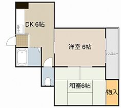 秀和第二ハイツ  ｜ 大阪府門真市古川町（賃貸マンション2DK・2階・35.00㎡） その2