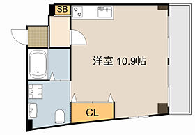 シャンブル門真  ｜ 大阪府門真市三ツ島３丁目（賃貸マンション1R・4階・27.70㎡） その2