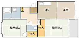 間取図画像 3DK