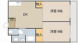 間取図画像 2DK