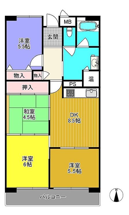 4DK 間取り