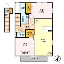 ロイヤルパレスＹＯＳＨＩＮＯ　Ｂ  ｜ 埼玉県さいたま市北区吉野町1丁目396-10（賃貸アパート2LDK・2階・62.80㎡） その2