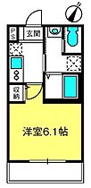 クリストール  ｜ 埼玉県さいたま市岩槻区南平野1丁目26-9（賃貸アパート1K・3階・21.70㎡） その2