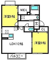 エレガンテＣ  ｜ 埼玉県上尾市大字瓦葺2390-1（賃貸アパート2LDK・2階・55.44㎡） その2