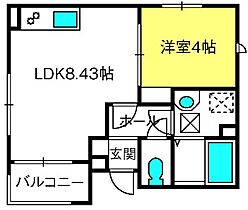 コンフィデンス東大宮G  ｜ 埼玉県さいたま市見沼区東大宮7丁目（賃貸アパート1LDK・3階・29.70㎡） その2