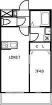 アクアステージ  ｜ 埼玉県上尾市大字原市3521-3（賃貸アパート1LDK・3階・30.45㎡） その2