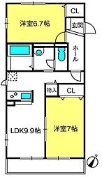 イズヤグリーンヒルズD棟