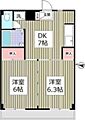 蓮田木下マンション6階4.9万円