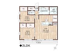 間取図画像 1SLDK