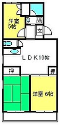 セントドエル 3LDKの間取図画像
