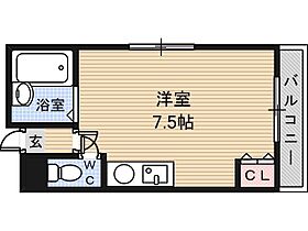 シャンスー源氏ケ丘 201 ｜ 大阪府東大阪市源氏ケ丘5-32（賃貸マンション1R・2階・17.90㎡） その2