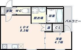 NOA SION  ｜ 大阪府大阪市城東区東中浜5丁目（賃貸アパート1LDK・2階・28.88㎡） その2