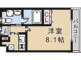 Ritz小阪 407 ｜ 大阪府東大阪市西堤学園町1丁目1-29（賃貸マンション1K・4階・26.15㎡） その2