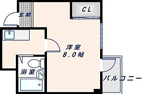 センチュリーシティI 117 ｜ 大阪府東大阪市小若江1丁目11-24（賃貸マンション1K・1階・21.60㎡） その2