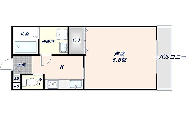 ソラーナメゾン近畿大学前 103｜大阪府東大阪市小若江3丁目(賃貸アパート1K・1階・22.32㎡)の写真 その2