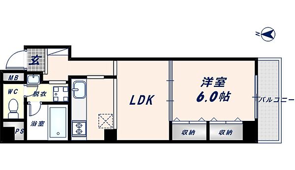 幸田マンション新深江 303｜大阪府大阪市東成区大今里南4丁目(賃貸マンション1LDK・3階・34.00㎡)の写真 その2