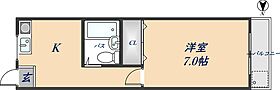 大阪府八尾市大竹2丁目2-3（賃貸マンション1K・1階・24.00㎡） その2