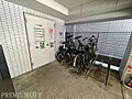 駐輪場も綺麗に...