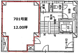 数寄屋ビルの間取図画像