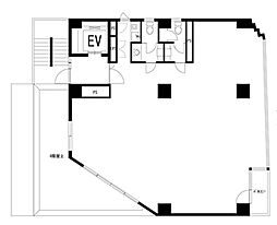 フレックス三軒茶屋上馬オフィスビルの間取図画像