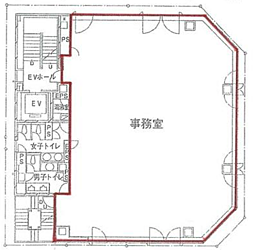 YKビルの間取図画像