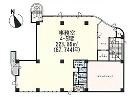 弥助ビルの間取図画像