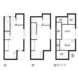 エスエス・コーポワン ワンルームの間取図画像