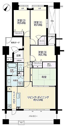 お住まいは2階...